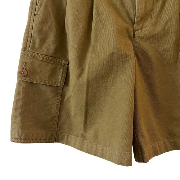 Madewell THE HARLOW CARGO SHORT Dark Khaki Tan size 2 NEW - Picture 5 of 15